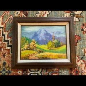 ✨SOLD✨Vintage Original Signed Oil Landscape Painting